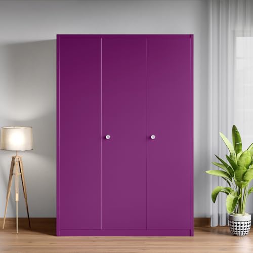Interio by Godrej Axl 3-Door Steel Almirah