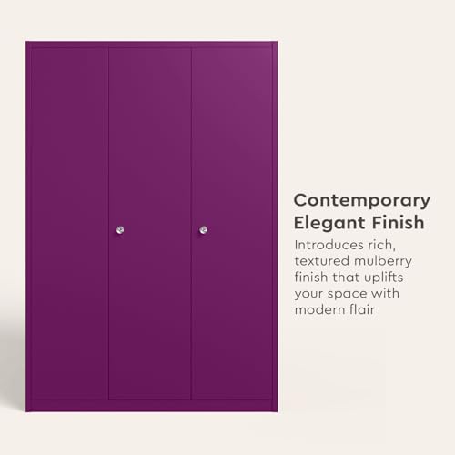 Interio by Godrej Axl 3-Door Steel Almirah - Image 5