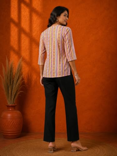 Women's Rayon Printed Designer Ethnic