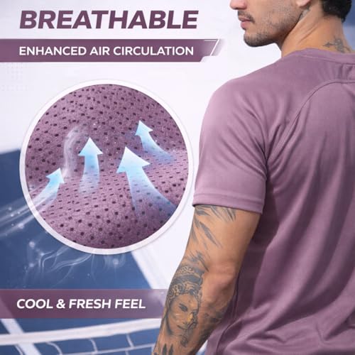 Kvetoo Mens Dry Fit Gym