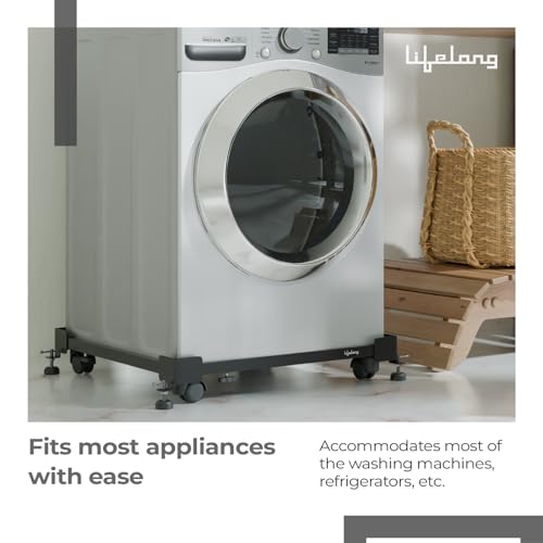 Lifelong Adjustable Washing Machine Stand