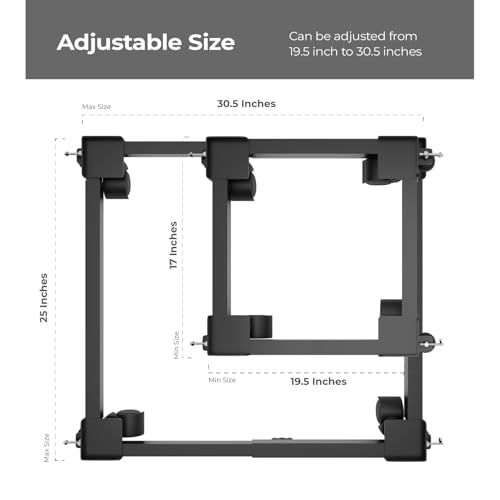 Lifelong Adjustable Washing Machine Stand
