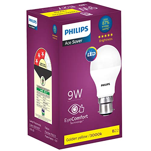 PHILIPS Base B22 9-Watt LED