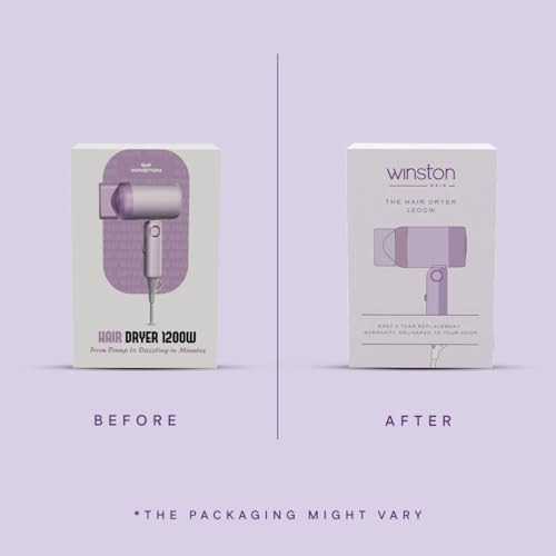 WINSTON Ionic Foldable Hair Dryer