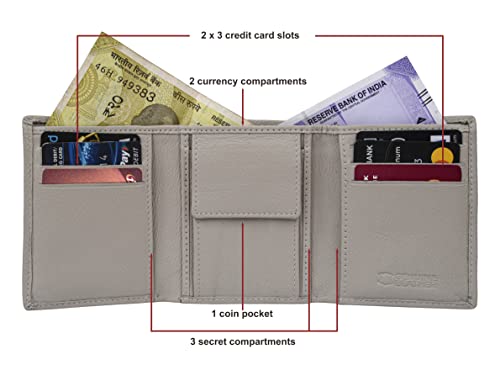 URBAN FOREST Travis Sand Leather Wallet for Men - Image 3