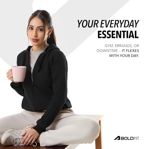 Boldfit Women Cotton Blend Sweatshirt