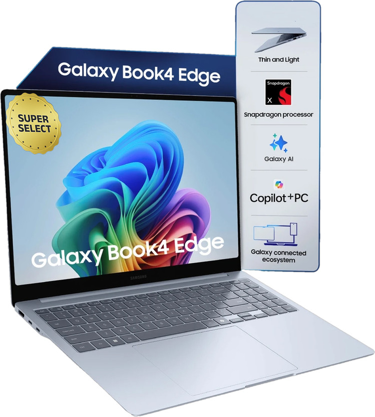 Samsung Galaxy Book4 Edge Series Copilot AI-PC Full Metal Chasis