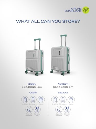Safari Roma Hard Luggage Trolley