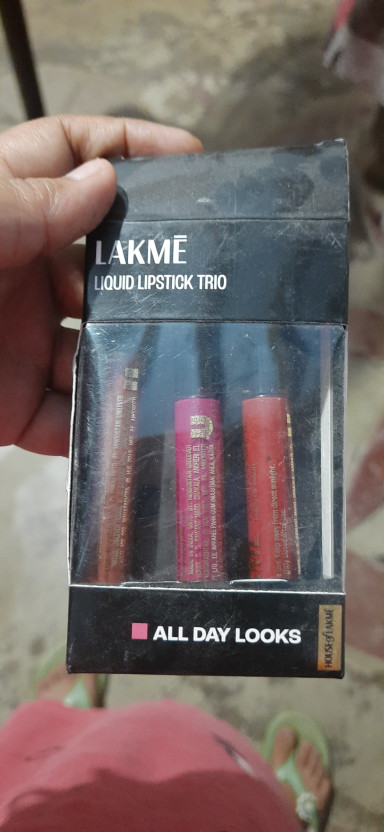 Lakmé Liquid Lipstick Trio- All Day Looks, Forever Matte, Light-w - Image 10