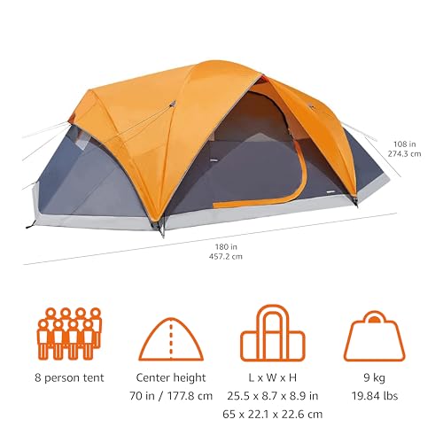 Amazon Basics 8 Person Family