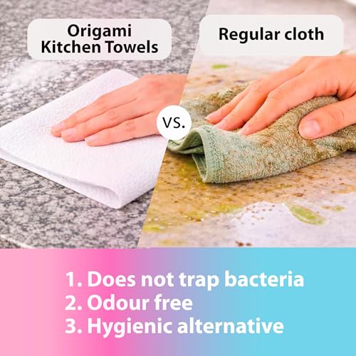 Origami Non-Woven Kitchen Towel | Pack of 1 | 25 Pulls Each - Image 5