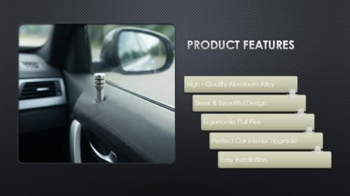 AutoBizarre Car Door Lock Knobs