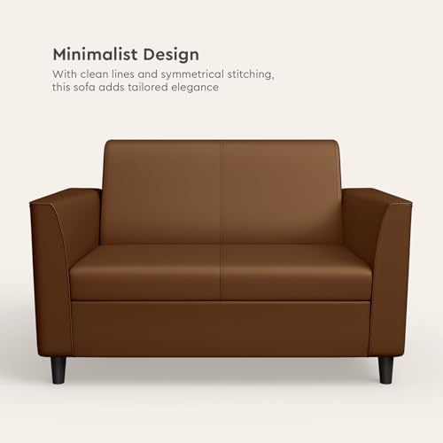 Interio by Godrej Emperor 2-Seater Synthetic Leather Sofa - Image 4