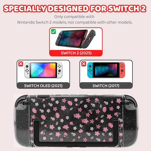 RHOTALL Clear Glitter Pink Dockable