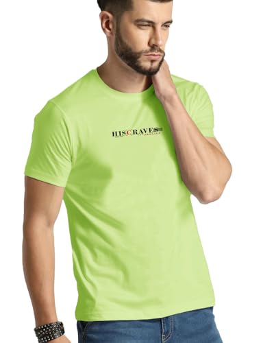 Noble Monk Men's Solid Modern Fit T-Shirt