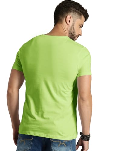 Noble Monk Men's Solid Modern Fit T-Shirt - Image 2