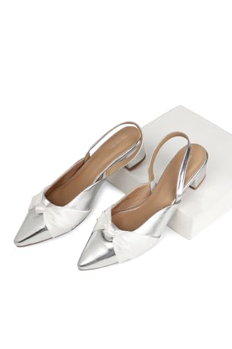 Van Heusen Women Buckle Heels - Image 6