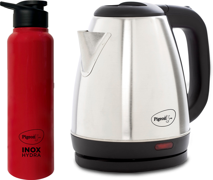 Pigeon Kettle+Water Bottle Electric Kettle with Bottle (1.5 L, Si
