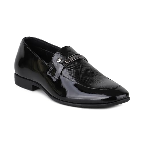 Red Chief Formal Loafer Low Ankle Shoes for Men_RC3964_Black