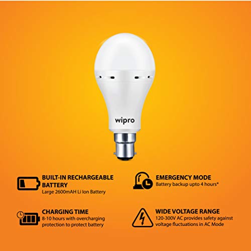 wipro Garnet 9w LED Emergency