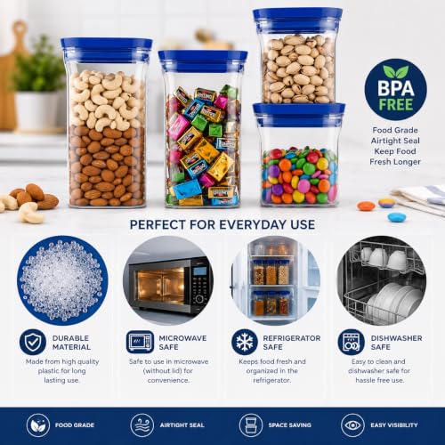 Sulfar Multicolor Storage Container Set