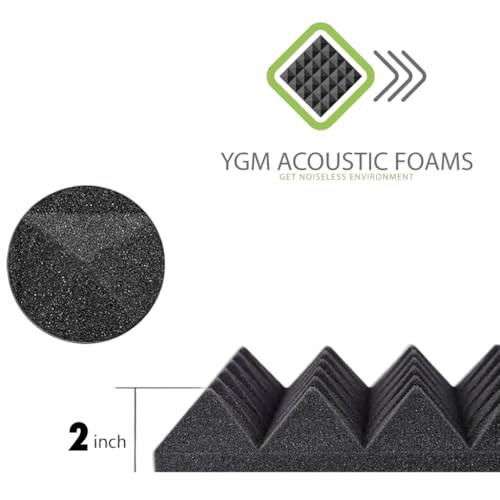 YGM Acoustic Foams® Pyramid Acoustic