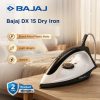 BAJAJ DX 15 (440321) 1000 W Dry Iron (White&Black) - Image 3