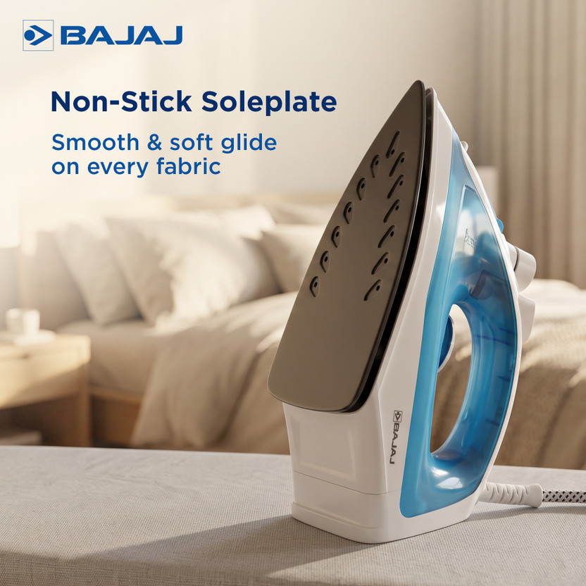 BAJAJ MX 2 Neo 1250 W Steam Iron (Blue, White) - Image 4