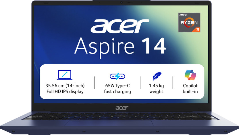 Acer Aspire 14 AMD Ryzen 3 3200U - (8 GB/512 GB SSD/Windows 11 Ho - Image 7