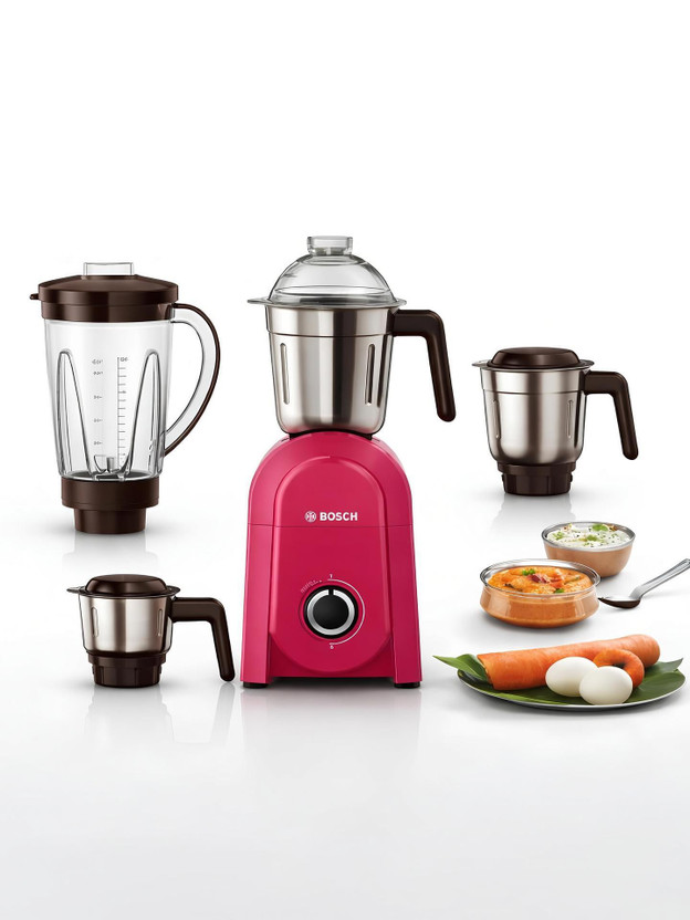 BOSCH Pro 1000 W Mixer Grinder (MG8714C4KI | 4 Jars | Black) - Image 9