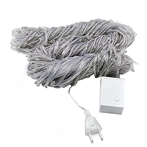 Desidiya 200 LED Waterfall Curtain String Lights 3x2m Warm White - Image 5