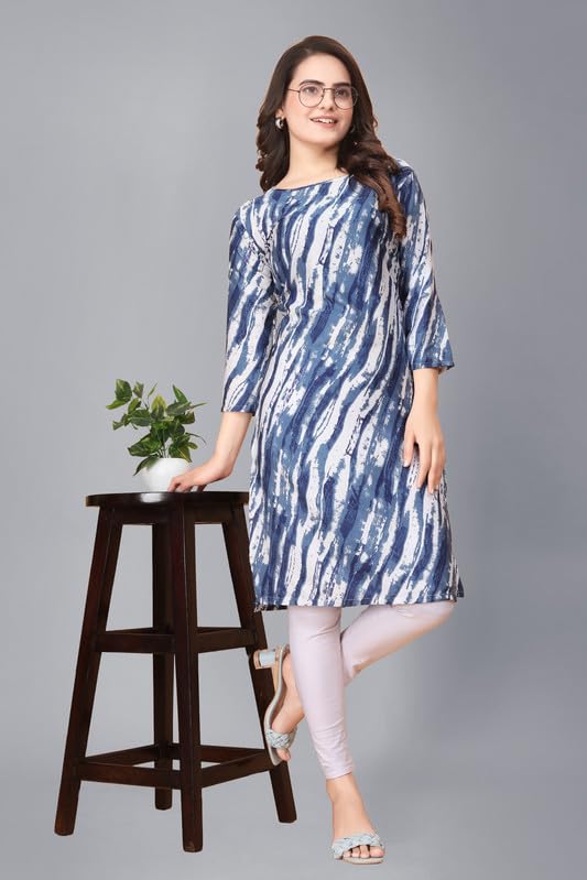 Womens Crepe Kurti | Straight