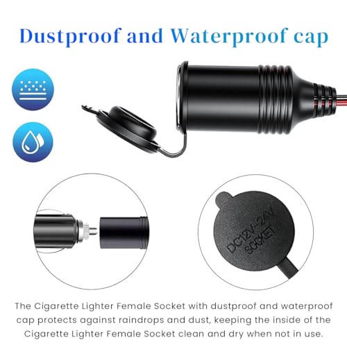 STHIRA® Car Cigarette Lighter Extension