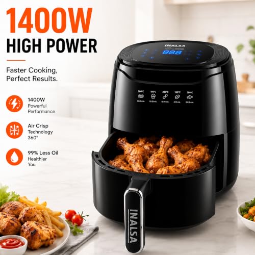 INALSA Air Fryer 4.2 ltr|1400