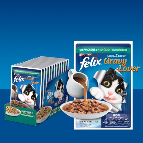 Purina Felix Mackerel Gravy Lover