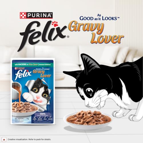 Purina Felix Mackerel Gravy Lover