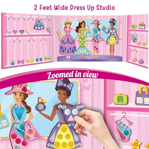 Imagimake DIY Magnetic Dress Up Princess | Toy for Girls Age 3-7 Years - Image 5