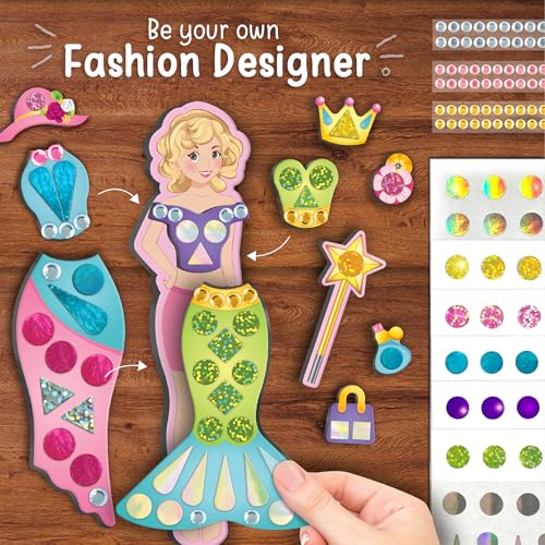 Imagimake DIY Magnetic Dress Up Princess | Toy for Girls Age 3-7 Years - Image 6