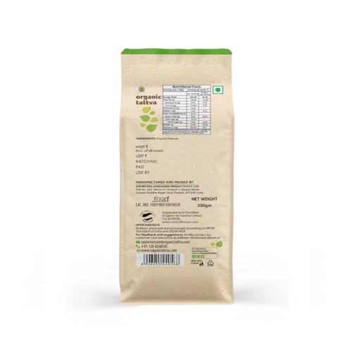 Organic Tattva Peanuts 500g
