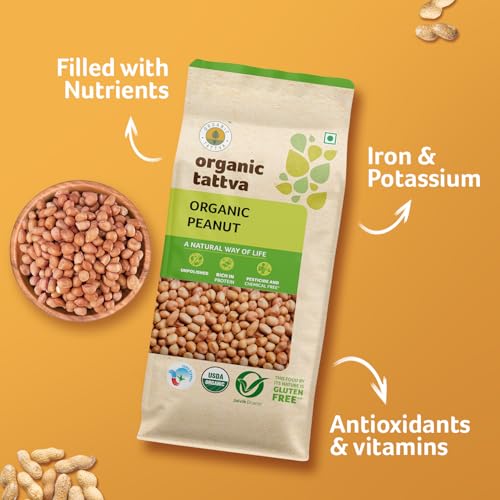 Organic Tattva Peanuts 500g
