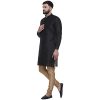 Veera Paridhaan Men's Ethnic Jacquard Printed Long Straight Kurta - Image 2