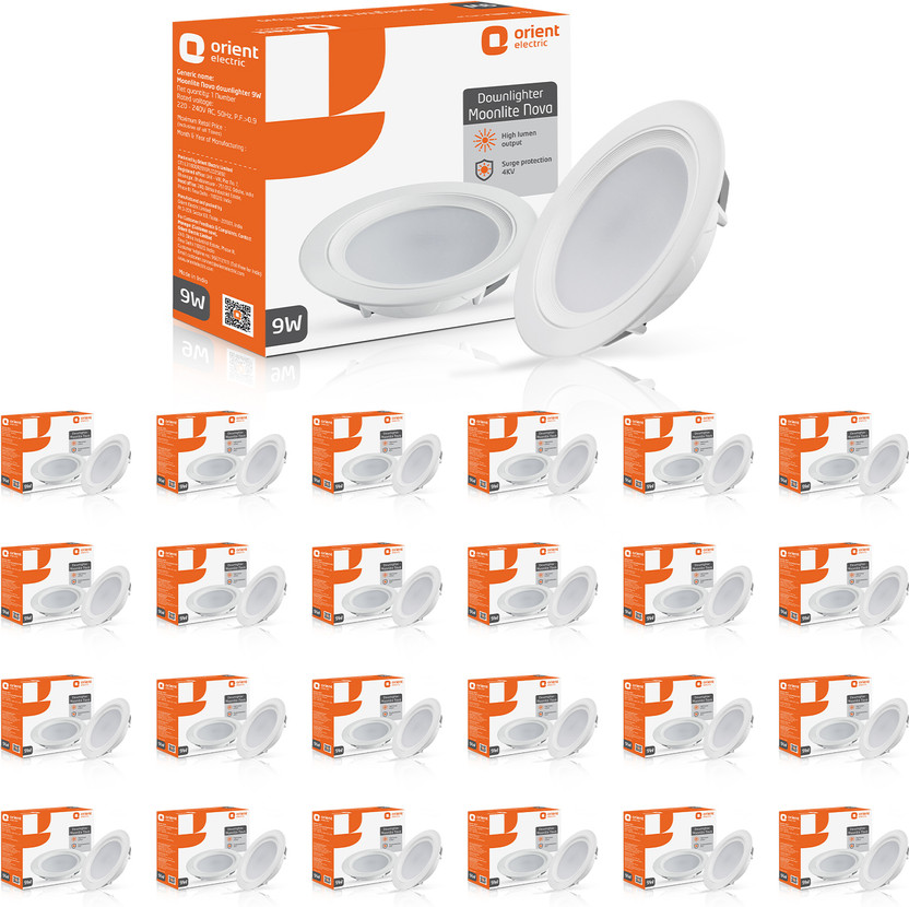 Orient Electric Moonlite Nova Downlighter, 7W | 6500K | Ceiling L - Image 9