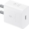 Samsung 25 W Adaptive Fast Charging 3 A Wall Charger for Mobile ( - Image 3