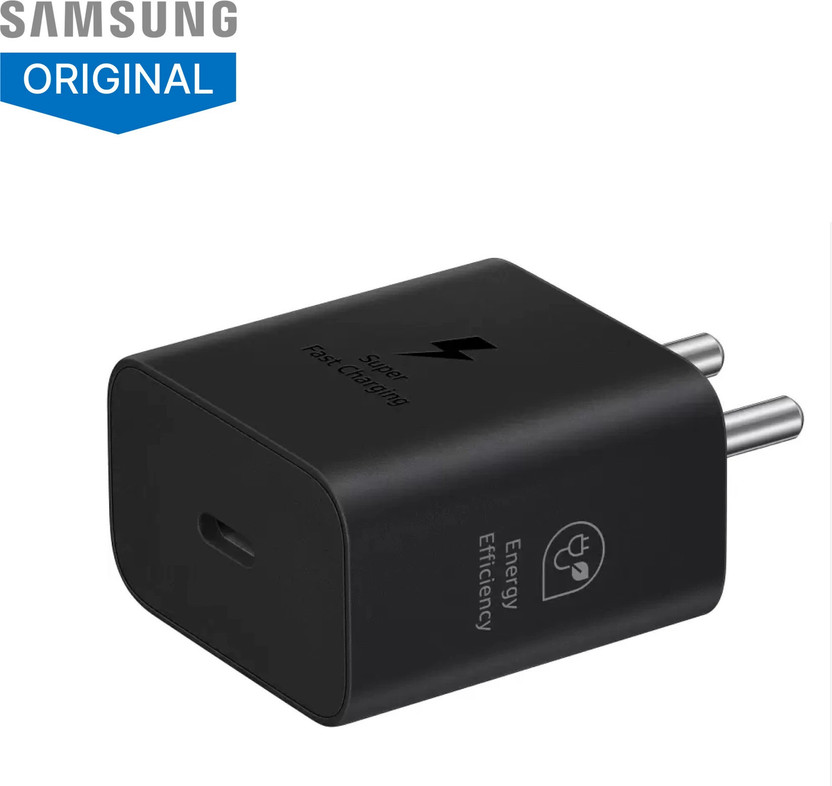 Samsung 25 W Adaptive Fast Charging 3 A Wall Charger for Mobile ( - Image 7