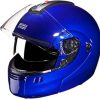 STUDDS Ninja 3G Double Visor Motorbike Helmet (Flame Blue) - Image 2