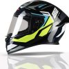 TVS Racing Titan Series Motorbike Helmet (Green) - Image 9