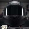 TVS Racing Titan Series Motorbike Helmet (Black) - Image 4