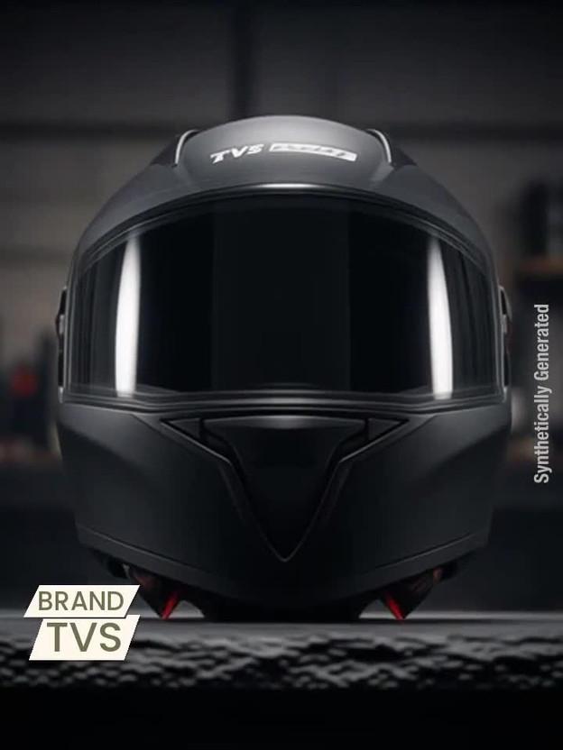 TVS Racing Titan Series Motorbike Helmet (Black) - Image 4