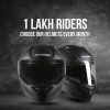 TVS Racing Titan Series Motorbike Helmet (Black) - Image 5