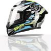 TVS Racing Titan Series Motorbike Helmet (Black) - Image 9
